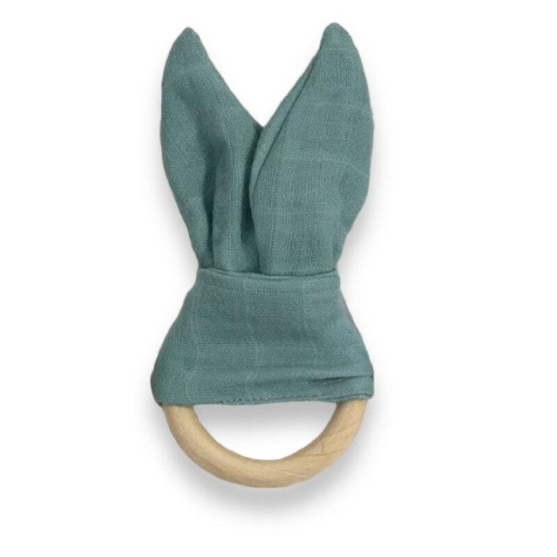 Jucarie dentitie Bunny verde