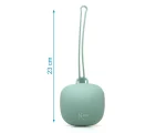Cutie depozitare suzeta din silicon - Sage Green - imagine 3