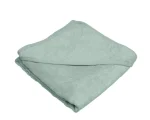 Prosop de baie pentru bebelusi cu gluga 100% Bambus – 100×100 CM – Green - imagine 3