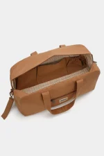 Geanta maternitate Hindbag, Bumbac Organic GOTS - Basile Cinnamon - imagine 5