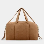 Geanta maternitate Hindbag, Bumbac Organic GOTS - Basile Cinnamon - imagine 2