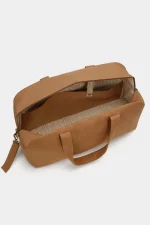 Geanta maternitate Hindbag, Bumbac Organic GOTS - Basile Cinnamon - imagine 6