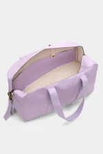 Geanta maternitate Hindbag, Bumbac Organic GOTS - Basile Liliac - imagine 6