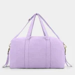 Geanta maternitate Hindbag, Bumbac Organic GOTS - Basile Liliac - imagine 2