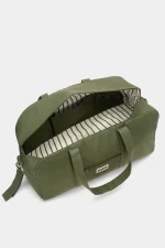 Geanta maternitate Hindbag, Bumbac Organic GOTS - Basile Olive - imagine 6