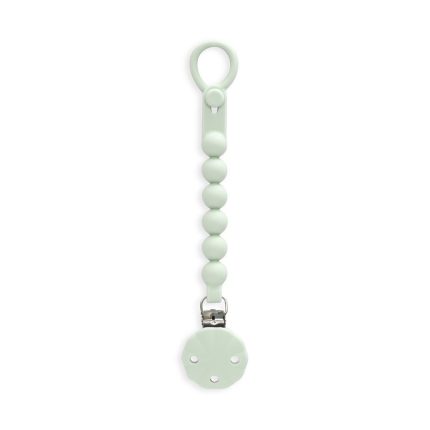 Lantisor pentru suzeta din silicon - Sage Green poza 1